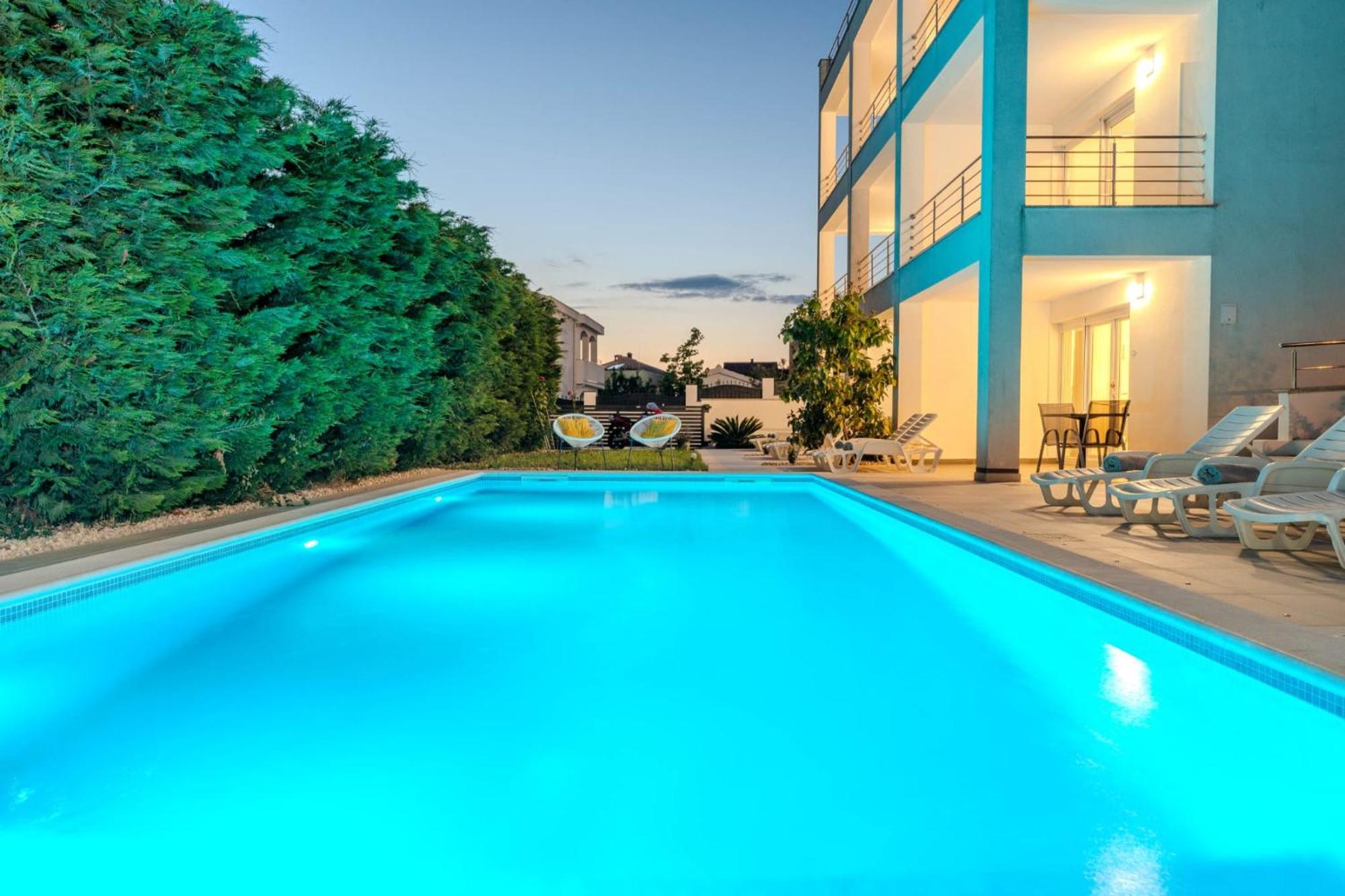 Apartment Deluxe Villa Carlotta Zadar Zewnętrze zdjęcie
