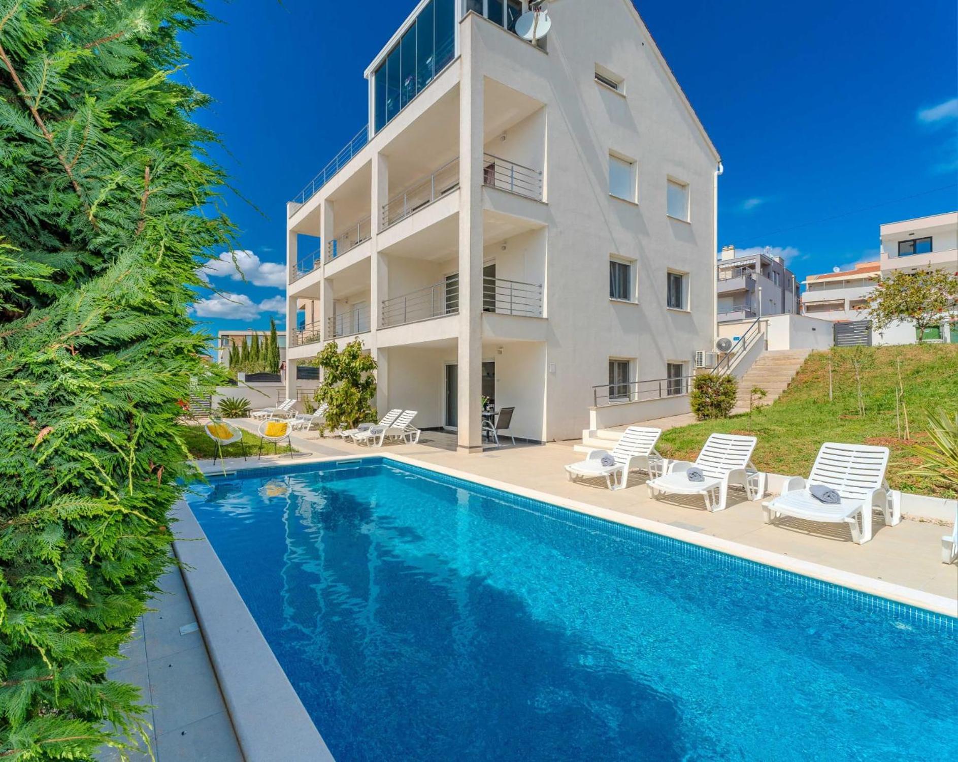Apartment Deluxe Villa Carlotta Zadar Zewnętrze zdjęcie