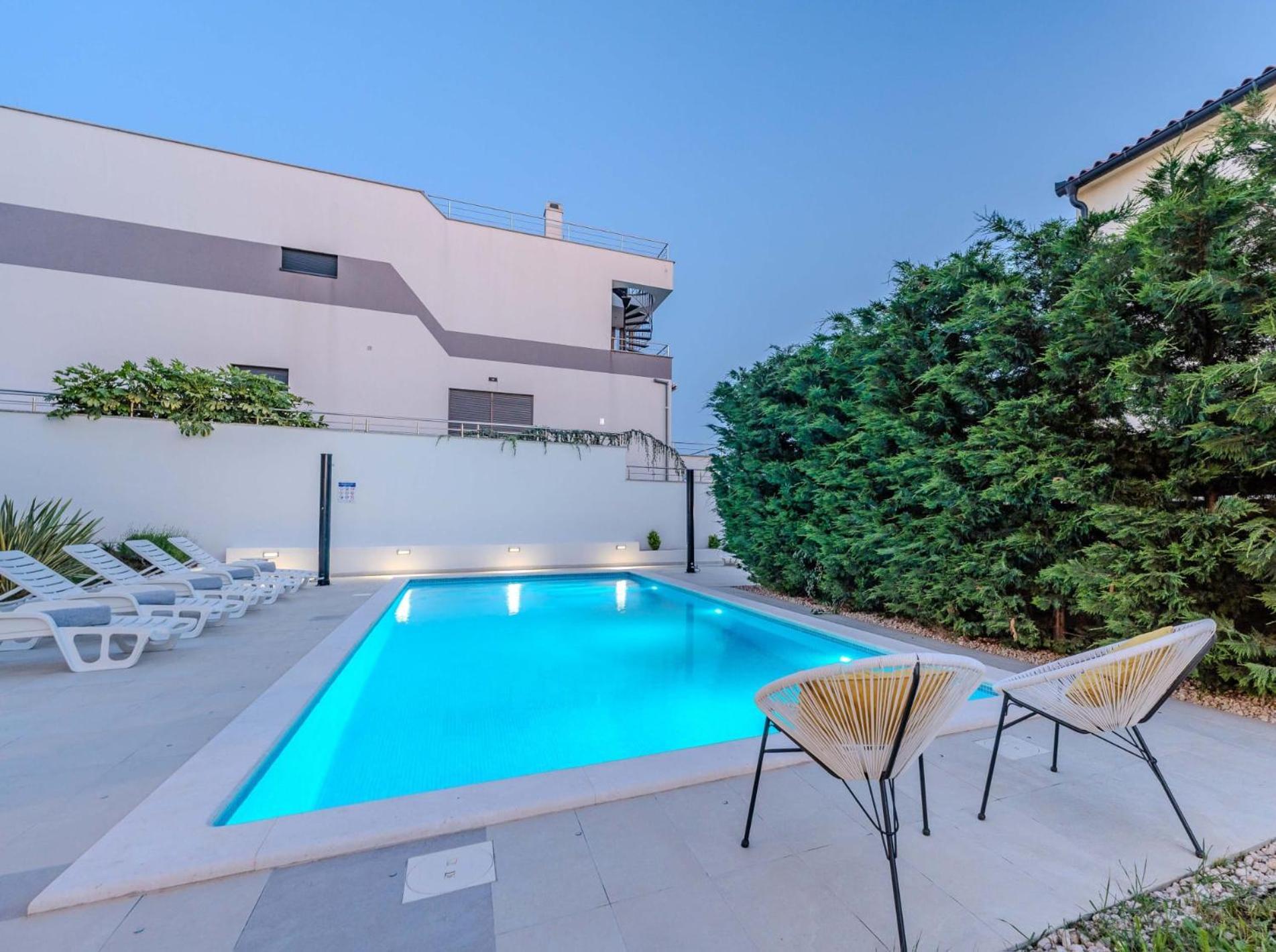 Apartment Deluxe Villa Carlotta Zadar Zewnętrze zdjęcie