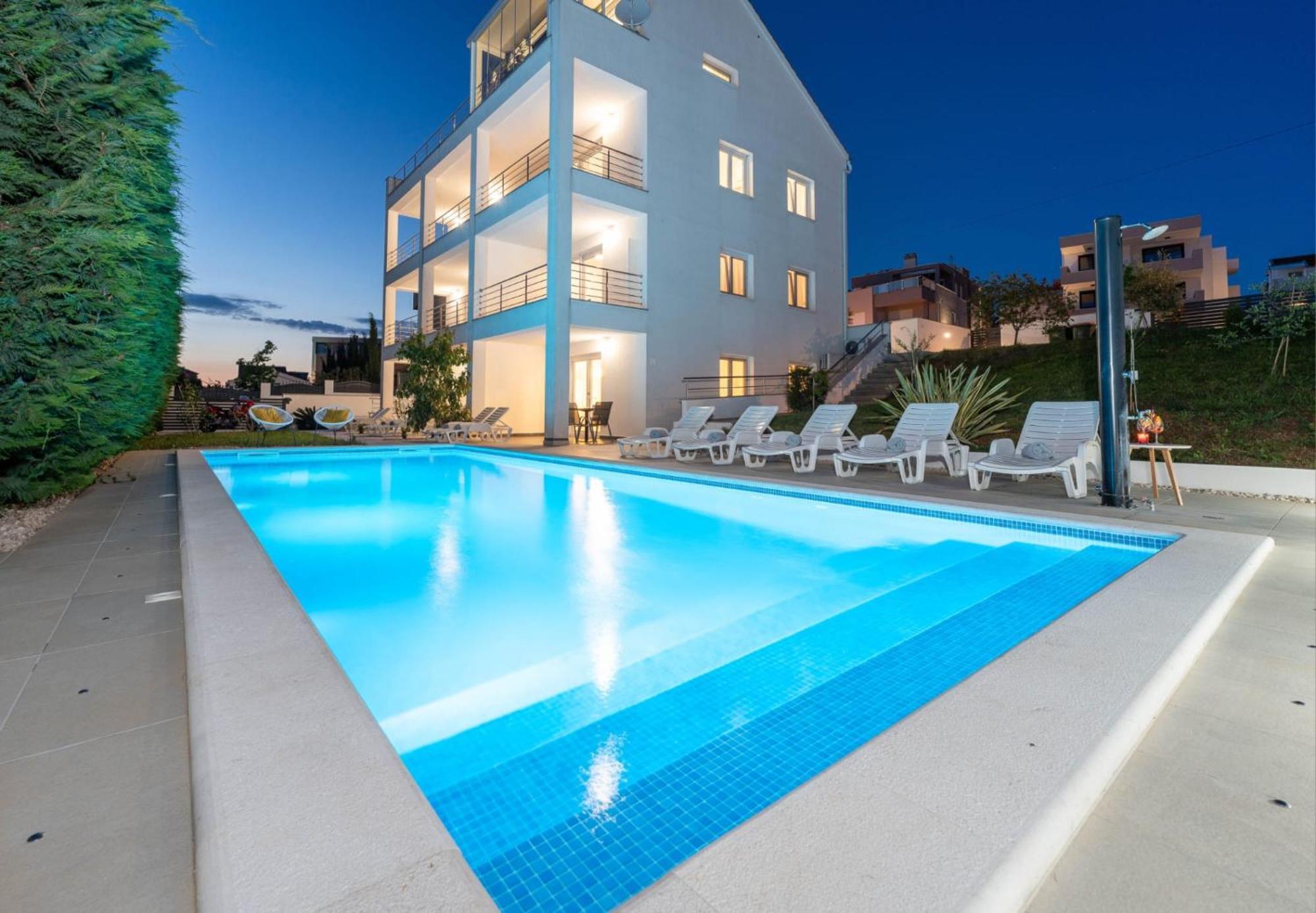 Apartment Deluxe Villa Carlotta Zadar Zewnętrze zdjęcie
